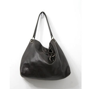 Simply Vera Wang Purse, Designer, 100% leather, silver embellishments